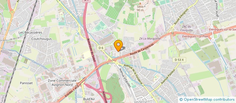 localisation de l'entreprise 395 087 877   SORGUES