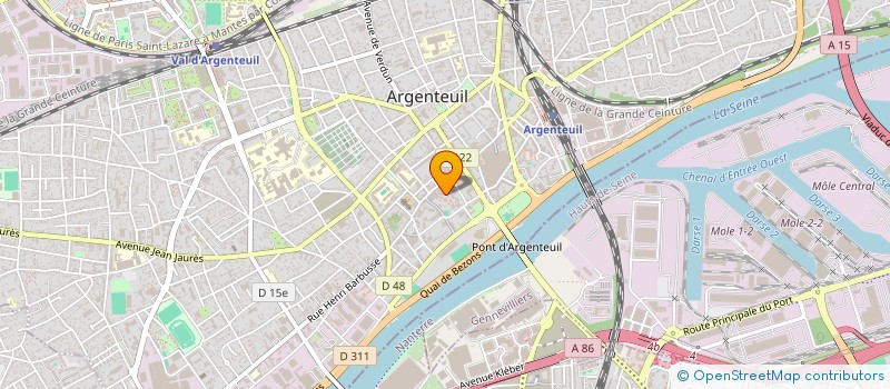 localisation de l'entreprise 395 120 074   ARGENTEUIL