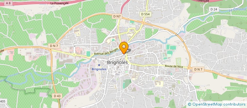 localisation de l'entreprise 395 166 051 à BRIGNOLES