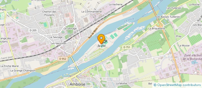 localisation de l'entreprise 395 212 582   LA VRAIE-CROIX