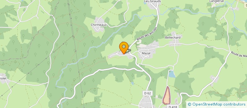 localisation de l'entreprise 395 215 247   MOZAC