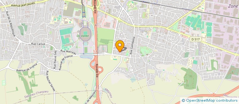 localisation de l'entreprise 395 380 629   RIVES