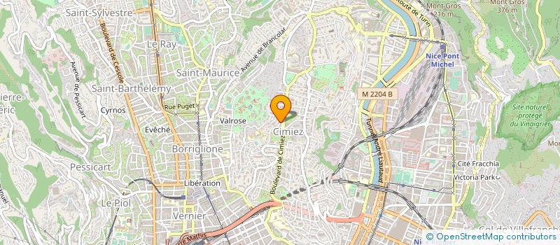 localisation de l'entreprise 397 551 284 à ANTIBES