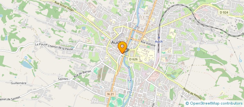 localisation de l'entreprise 397 572 363   AUCH