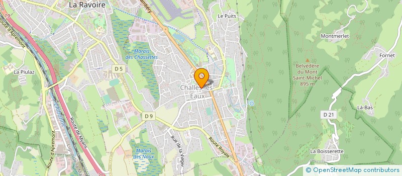 localisation de l'entreprise 397 598 616   TREBAN