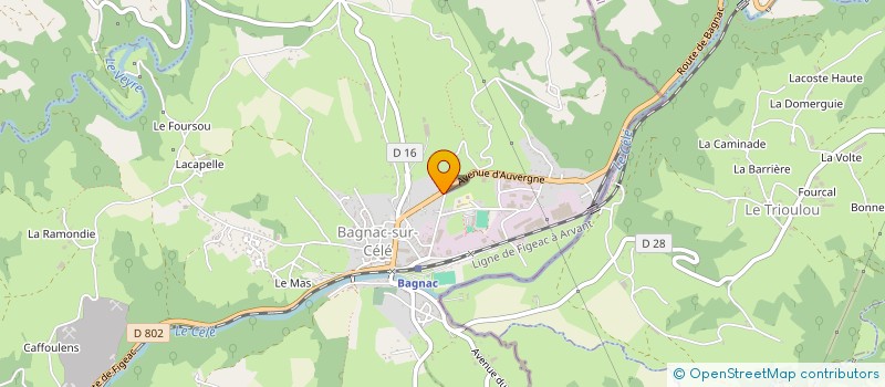 localisation de l'entreprise 397 599 044   FELZINS