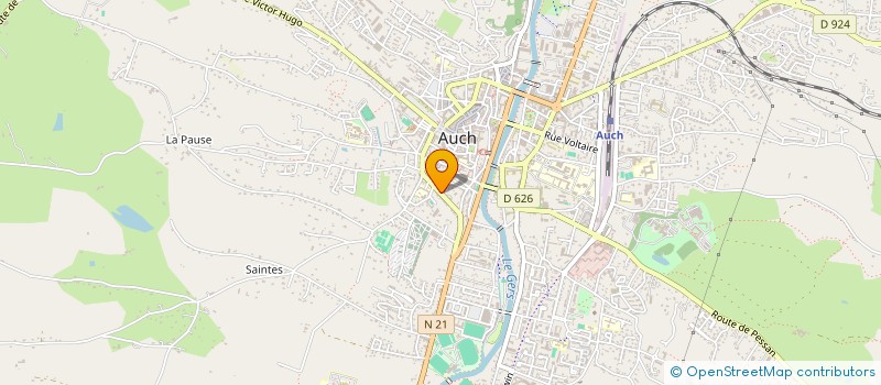 localisation de l'entreprise 397 614 322   VIC-FEZENSAC