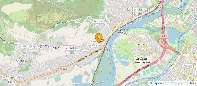 localisation de l'entreprise 397 633 207   LONGEVILLE-LES-METZ