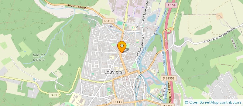 localisation de l'entreprise 397 681 057   LOUVIERS