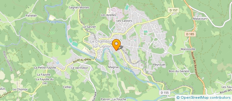 localisation de l'entreprise 397 695 933   VAL-D'OIRE-ET-GARTEMPE