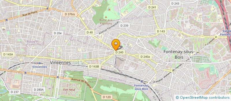 localisation de l'entreprise 397 730 359 à FONTENAY-SOUS-BOIS