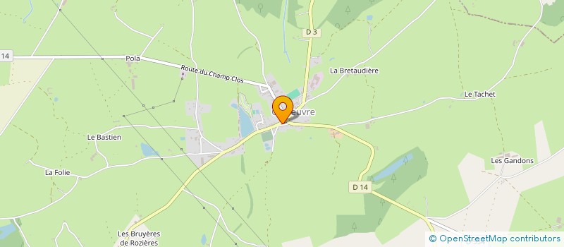 localisation de l'entreprise 397 762 949   COULEUVRE