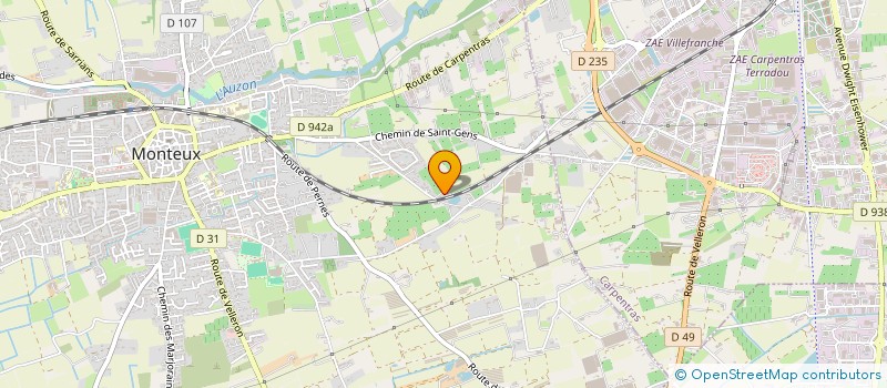 localisation de l'entreprise 397 803 875   MONTEUX