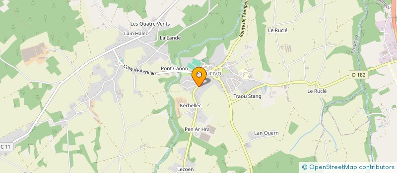 localisation de l'entreprise 398 028 167  à PLOURIVO