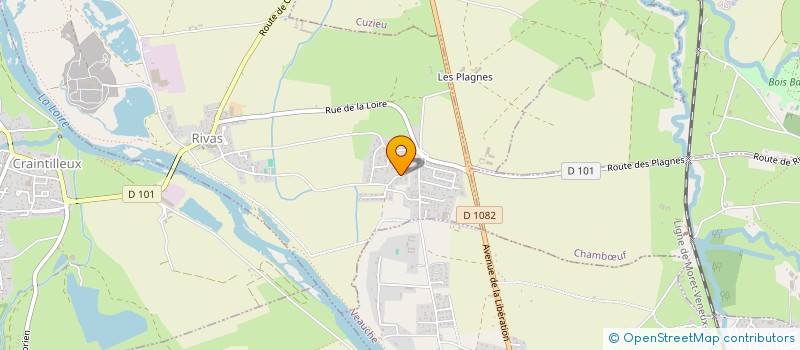 localisation de l'entreprise 398 084 947   RIVAS