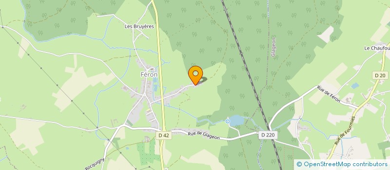 localisation de l'entreprise 398 143 511   FERON