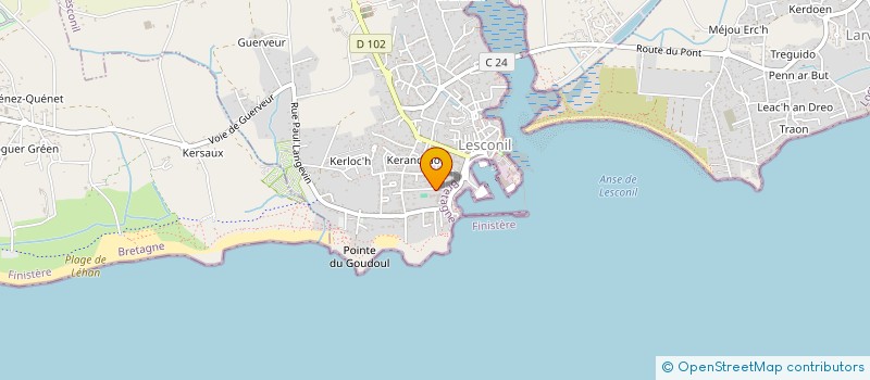 localisation de l'entreprise 398 176 826   PLOBANNALEC-LESCONIL