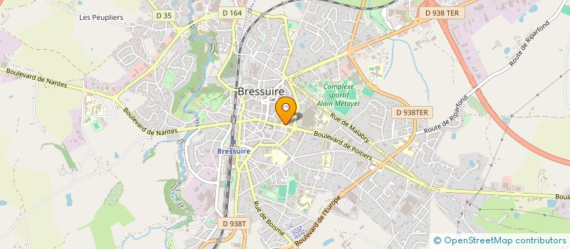 localisation de l'entreprise 398 225 086   BRESSUIRE