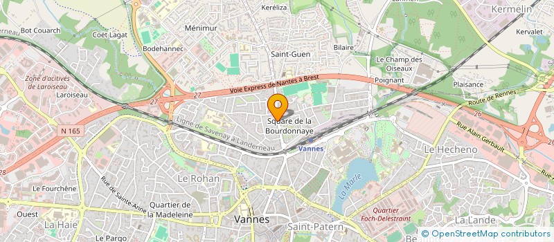 localisation de l'entreprise 398 265 785   VANNES