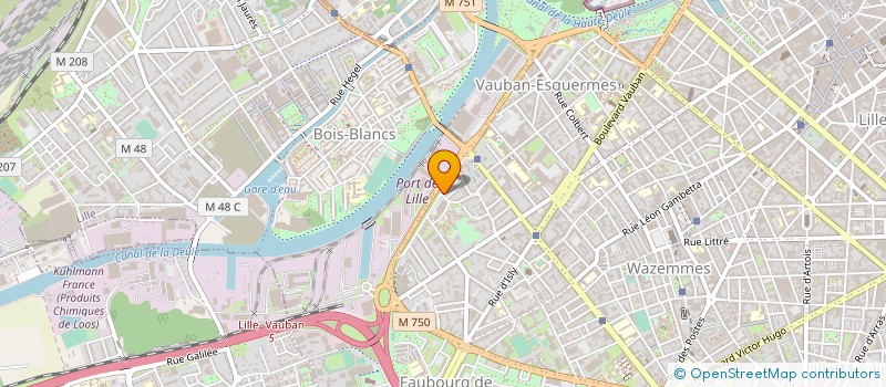 localisation de l'entreprise 398 268 797 à LILLE