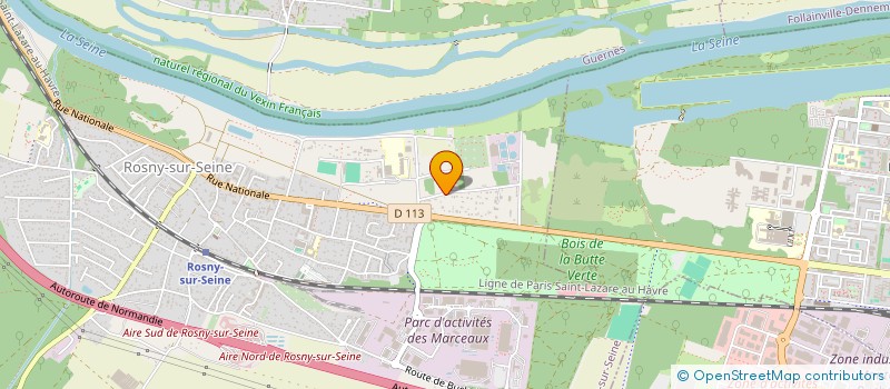 localisation de l'entreprise 398 330 118   ROSNY-SUR-SEINE