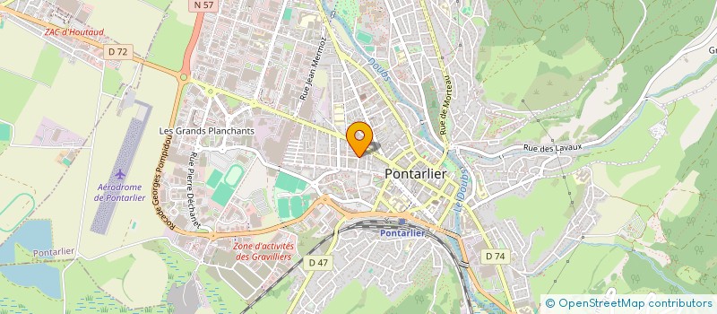 localisation de l'entreprise 398 423 681   CHAMPAGNOLE