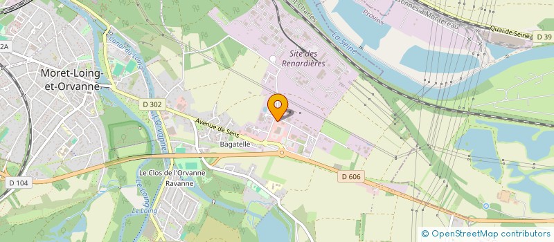 localisation de l'entreprise 398 512 608   MONTIGNY-SUR-LOING