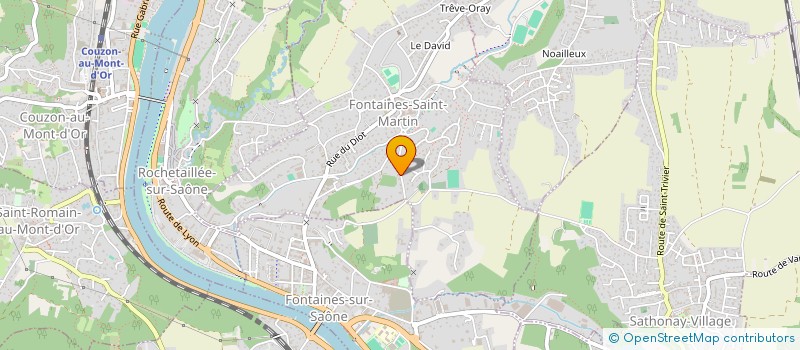 localisation de l'entreprise 398 576 405   FONTAINES-SAINT-MARTIN