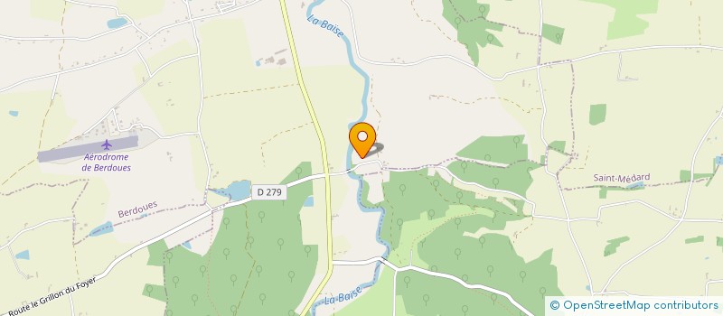 localisation de l'entreprise 398 582 858   BERDOUES