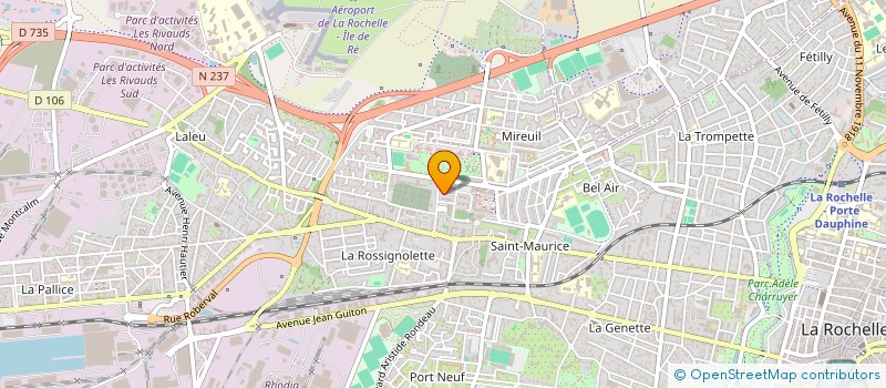 localisation de l'entreprise 398 604 827   LA ROCHELLE