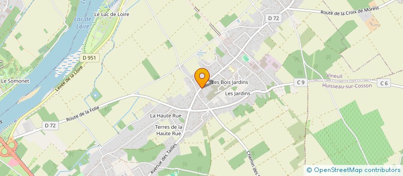 localisation de l'entreprise 398 604 926   VINEUIL