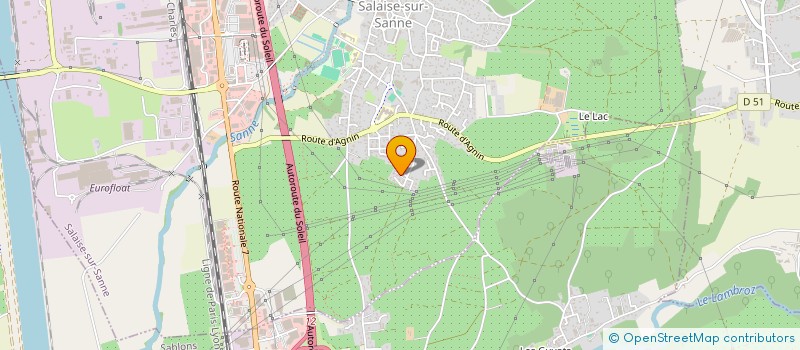 localisation de l'entreprise 398 619 957   SALAISE-SUR-SANNE