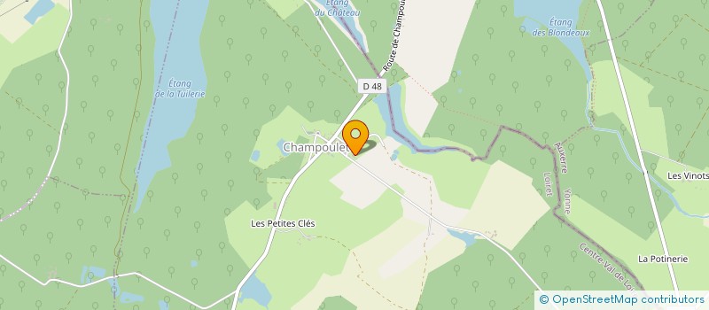 localisation de l'entreprise 398 728 212   CHAMPOULET