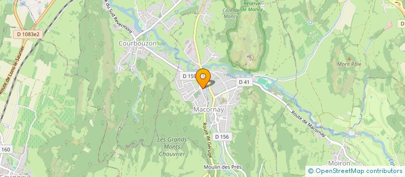 localisation de l'entreprise 398 764 415   MACORNAY