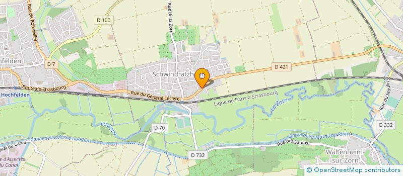 localisation de l'entreprise 398 871 970   ROSHEIM