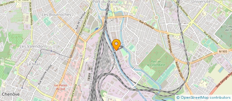 localisation de l'entreprise 398 957 548   QUETIGNY