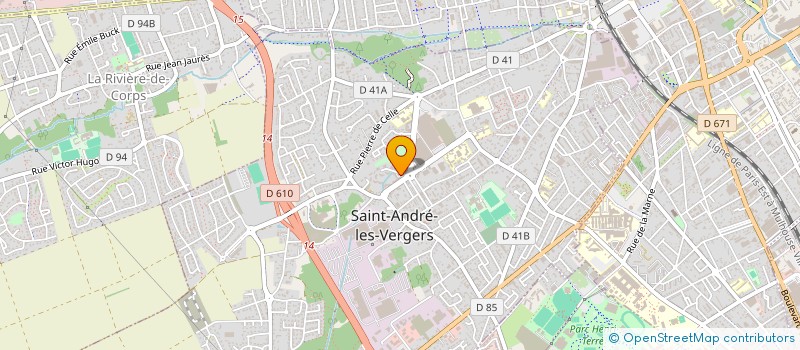 localisation de l'entreprise 398 986 695 à SAINT-ANDRE-LES-VERGERS
