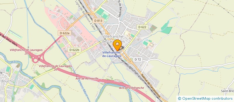 localisation de l'entreprise 399 076 918   SAINT-MICHEL-DE-LANES