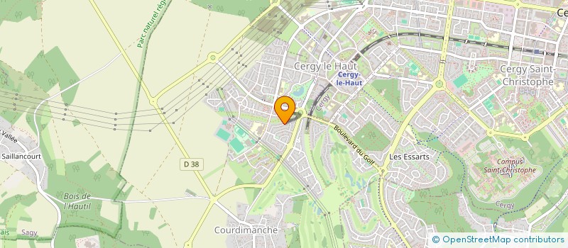 localisation de l'entreprise 399 147 123   COURDIMANCHE