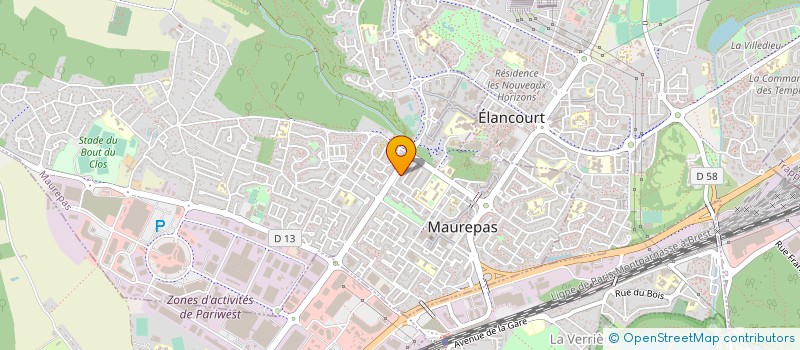 localisation de l'entreprise 399 162 445 à MAUREPAS