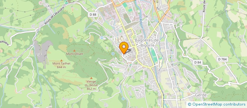 localisation de l'entreprise 399 166 420   BAGNERES-DE-BIGORRE