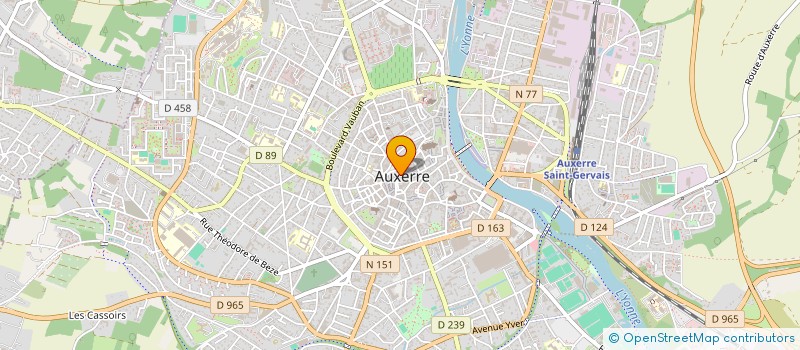 localisation de l'entreprise 399 221 704   AUXERRE