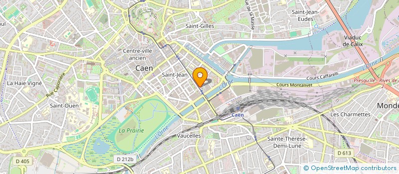 localisation de l'entreprise 399 304 013 à CAEN