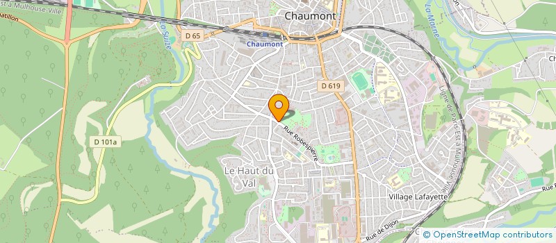 localisation de l'entreprise 399 351 063 à CHAUMONT