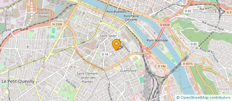 localisation de l'entreprise 399 374 164   ROUEN