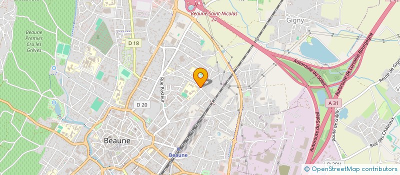 localisation de l'entreprise 399 401 678  à BEAUNE