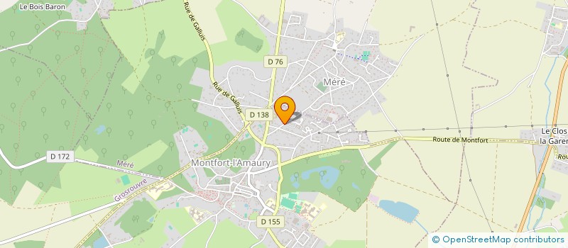 localisation de l'entreprise 399 422 641  à MONTFORT-L'AMAURY