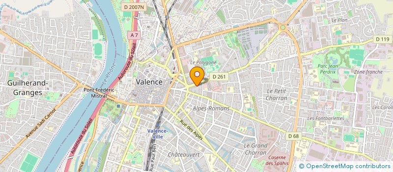 localisation de l'entreprise 399 422 682   ROMANS-SUR-ISERE