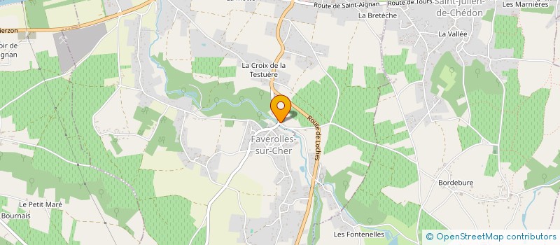 localisation de l'entreprise 399 439 363   FAVEROLLES-SUR-CHER