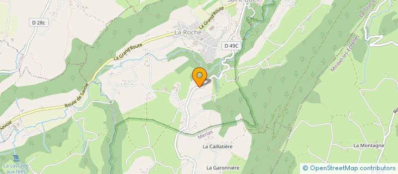 localisation de l'entreprise 399 449 966   MERLAS